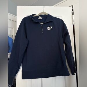 The North Face Dark Blue Quarter-Zip Pullover